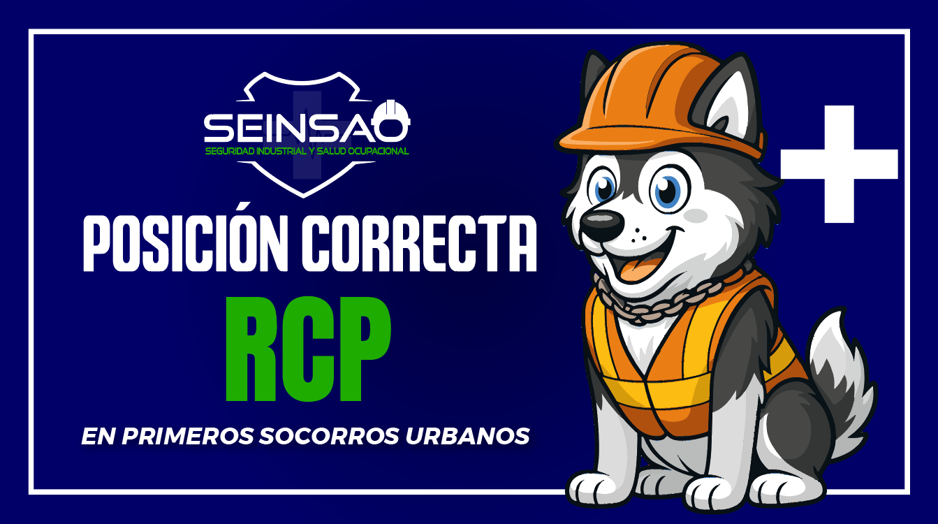 POSICIÓN CORRECTA AL HACER RCP