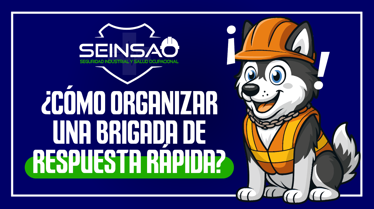 ¿Cómo organizar una brigada de respuesta rápida?