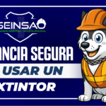 DISTANCIA SEGURA PARA USAR UN EXTINTOR