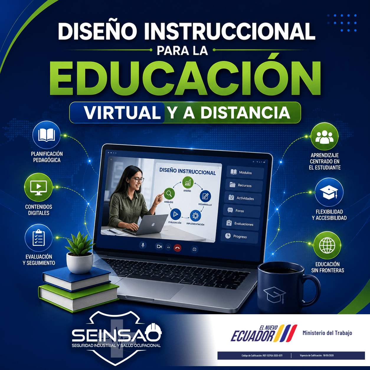 DISEÑO INSTRUCCIONAL PARA LA EDUCACIÓN VIRTUAL Y A DISTANCIA