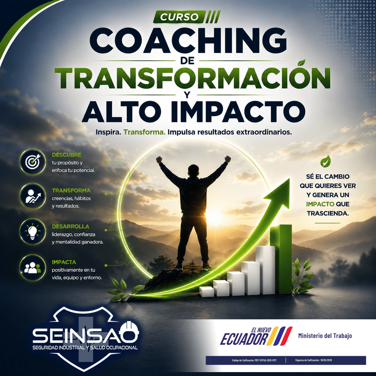 COACHING DE TRANSFORMACIÓN Y ALTO IMPACTO