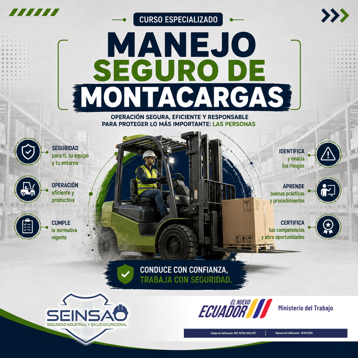 MANEJO SEGURO DE MONTACARGAS