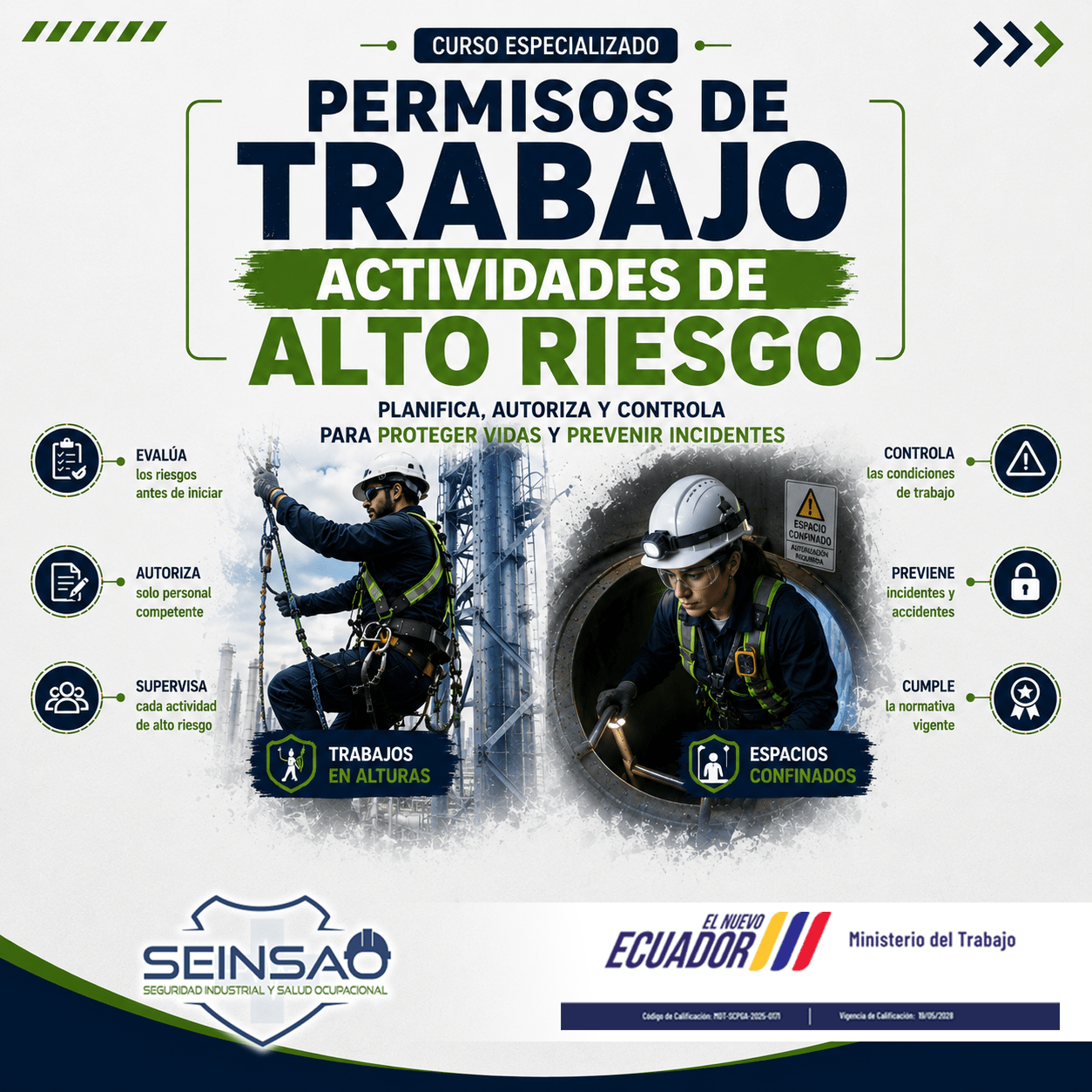 PERMISOS DE TRABAJO ACTIVIDADES DE ALTO RIESGO