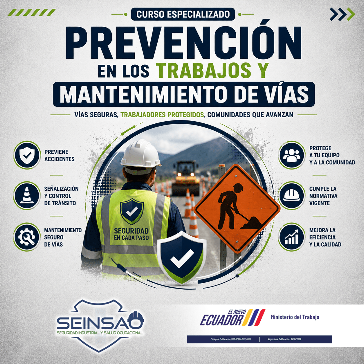 PREVENCIÓN EN LOS TRABAJOS Y MANTENIMIENTO DE VÍAS
