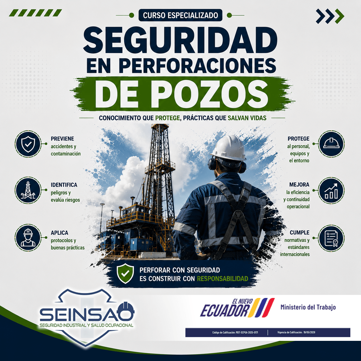 SEGURIDAD EN PERFORACIONES DE POZOS